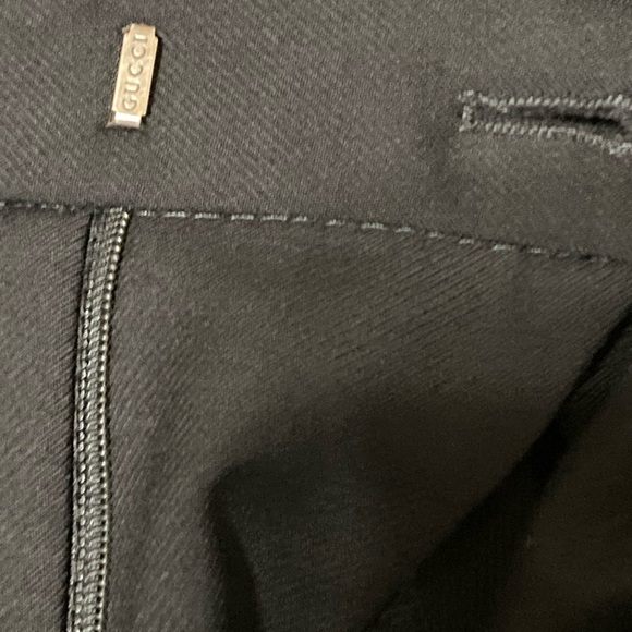 Gucci Black Wool Slacks - Picture 7 of 7
